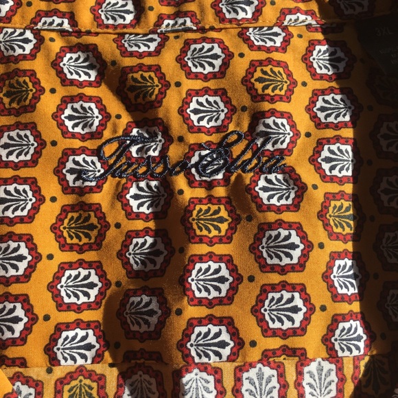 Brand New Tasso Elba Button Down Short Sleeve 3XL - Picture 5 of 6